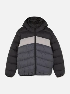 Color Block Padded Jacket