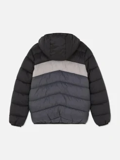 Color Block Padded Jacket