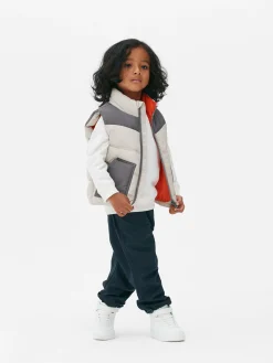 Color Block Padded Vest