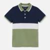 Color Block Polo