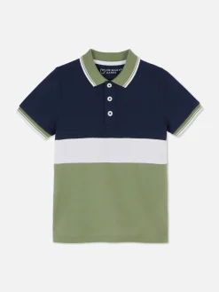 Color Block Polo