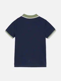 Color Block Polo