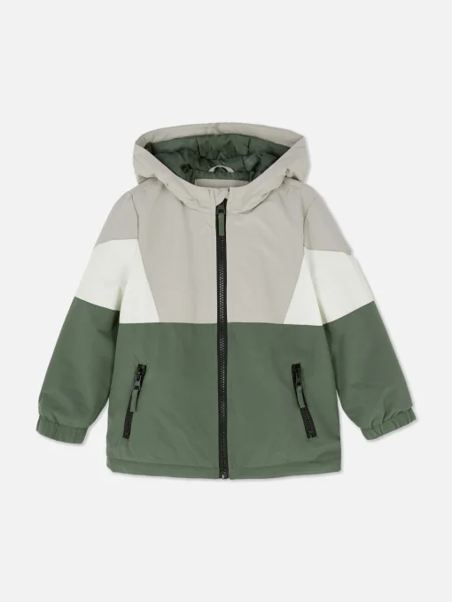 Color Block Windbreaker