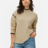 Contrast Stitch Sweater