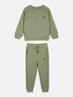 Co-ord Dinosaur Sweatshirt And Joggers Set