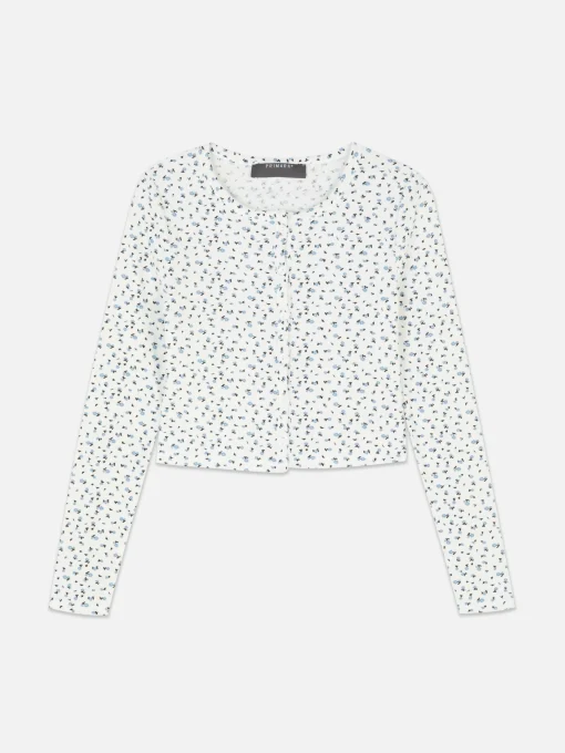 Co-ord Ditsy Floral Cardigan