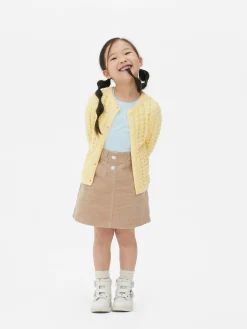 Corduroy Pocket Skirt