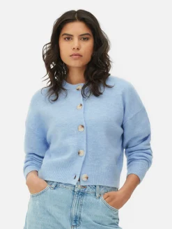 Crew Neck Cardigan