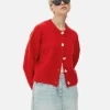 Crew Neck Cardigan