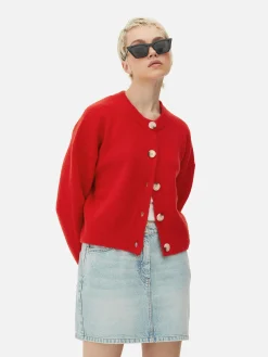 Crew Neck Cardigan