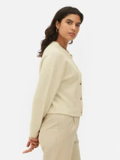 Crew Neck Cardigan