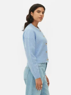 Crew Neck Cardigan