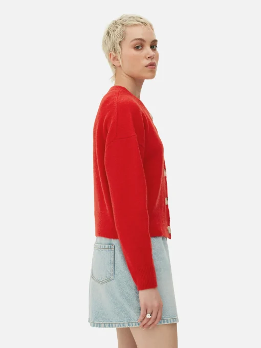 Crew Neck Cardigan