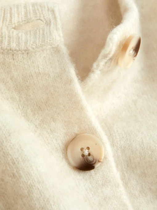 Crew Neck Cardigan