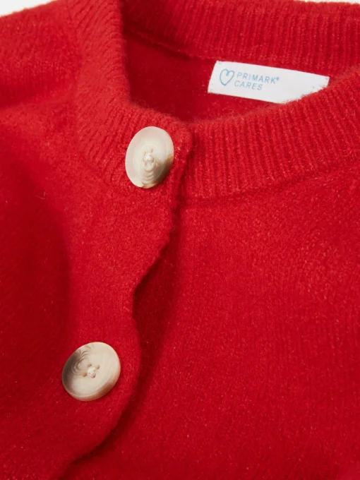 Crew Neck Cardigan