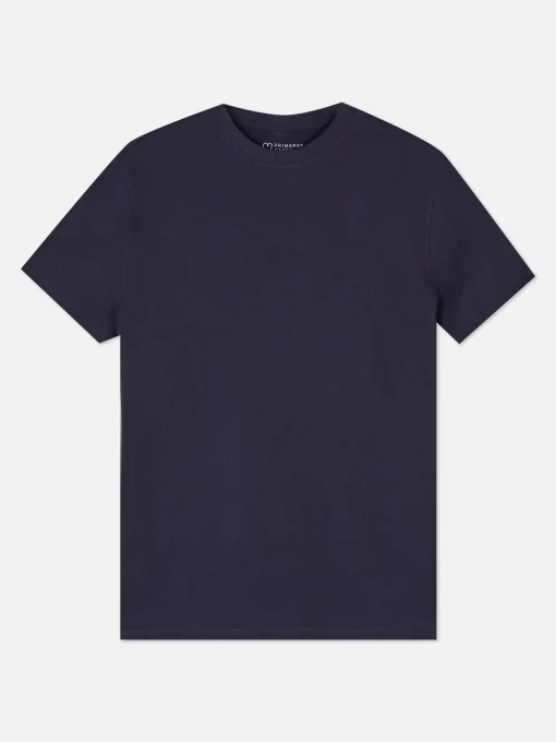 Crew Neck Cotton T-shirt