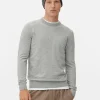 Crew Neck Fine Knit Sweater