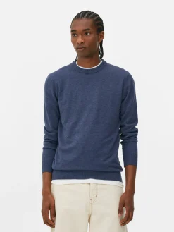 Crew Neck Fine Knit Sweater