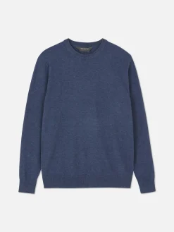 Crew Neck Fine Knit Sweater