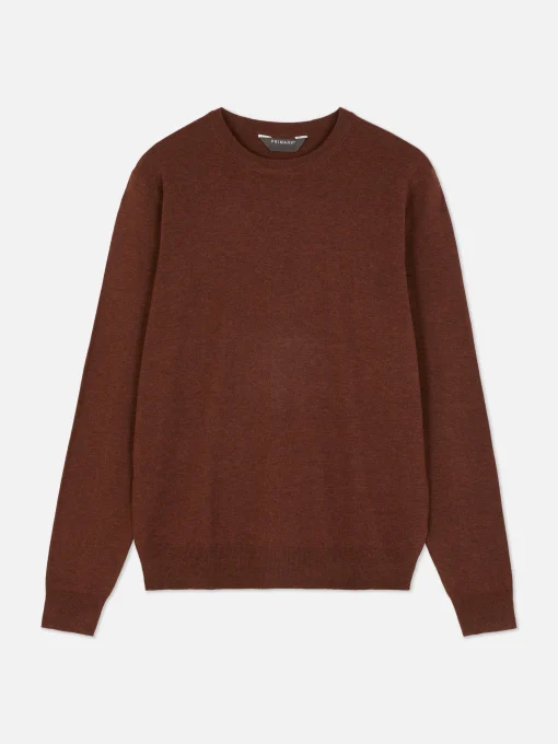 Crew Neck Fine Knit Sweater