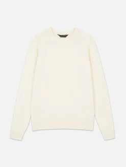 Crew Neck Fine Knit Sweater