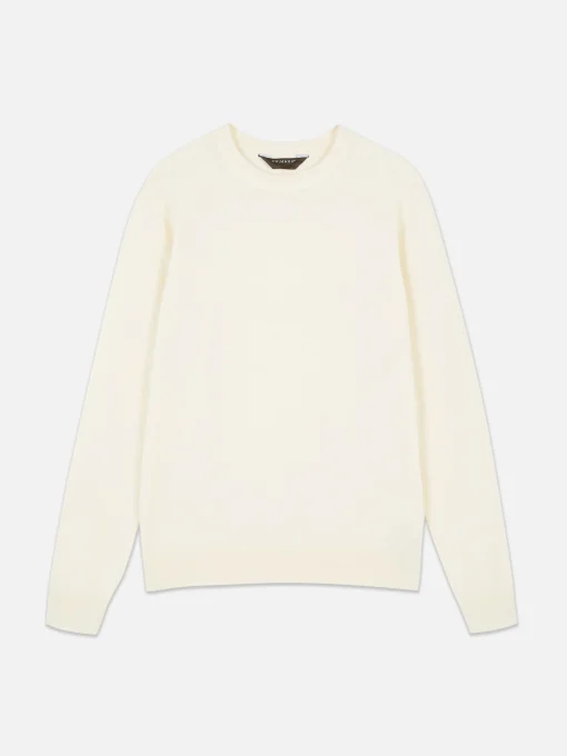 Crew Neck Fine Knit Sweater