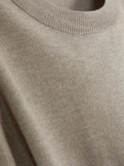 Crew Neck Fine Knit Sweater