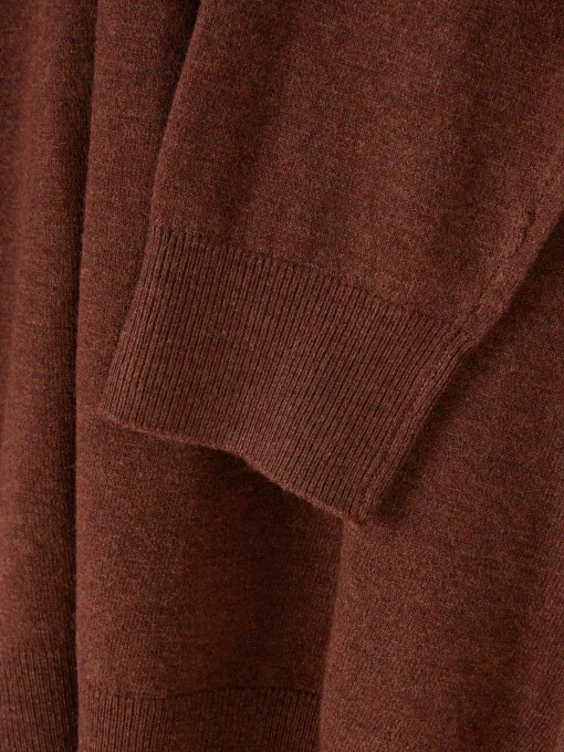 Crew Neck Fine Knit Sweater