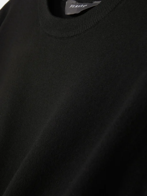 Crew Neck Fine Knit Sweater