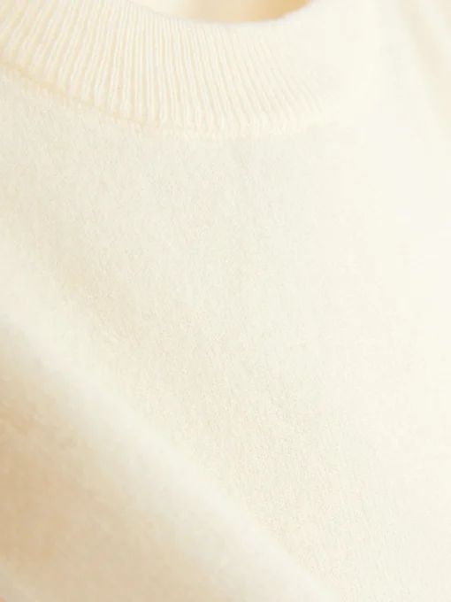 Crew Neck Fine Knit Sweater