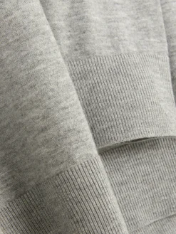 Crew Neck Fine Knit Sweater