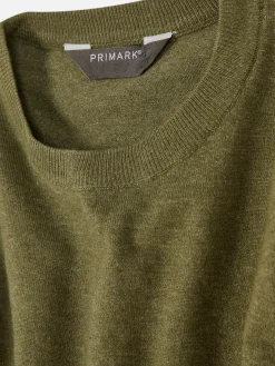 Crew Neck Fine Knit Sweater