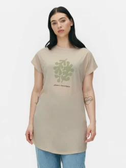 Crew Neck Long T-Shirt