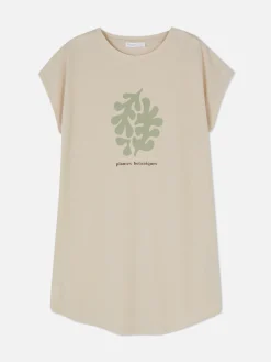 Crew Neck Long T-Shirt