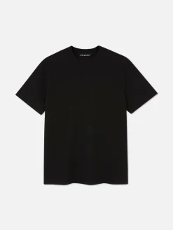 Crew Neck Waffle T-Shirt