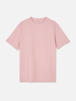 Crew Neck Waffle T-Shirt
