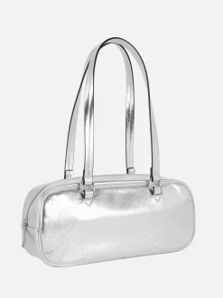 Crinkle Texture Shoulder Bag