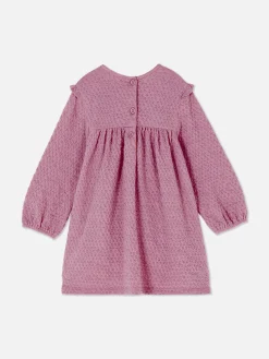 Crinkled Ruffle Dress
