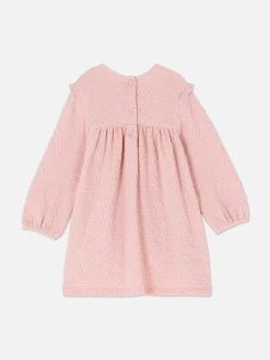 Crinkled Ruffle Dress