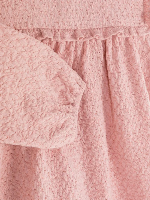 Crinkled Ruffle Dress