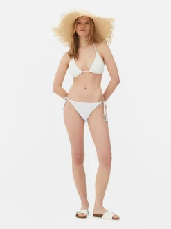 Crochet Side Tie Bikini Briefs
