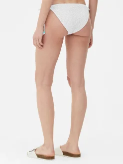 Crochet Side Tie Bikini Briefs