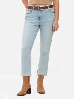 Cropped Flared Jeans