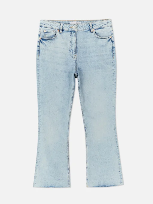 Cropped Flared Jeans