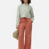 Cropped Oxford Shirt