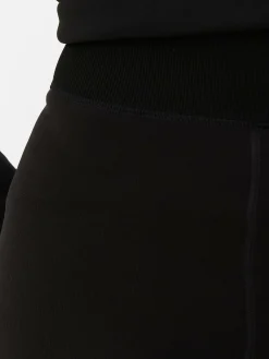 Cropped Velvet Plush Lined Leggings