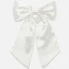 Crushed Satin Hair Bow