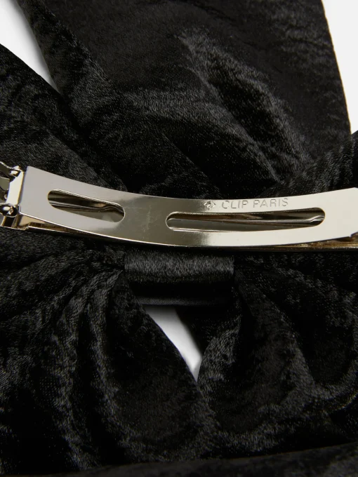 Crushed Satin Hair Bow