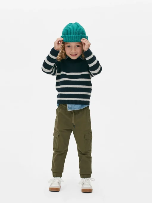 Cuffed Cargo Pants