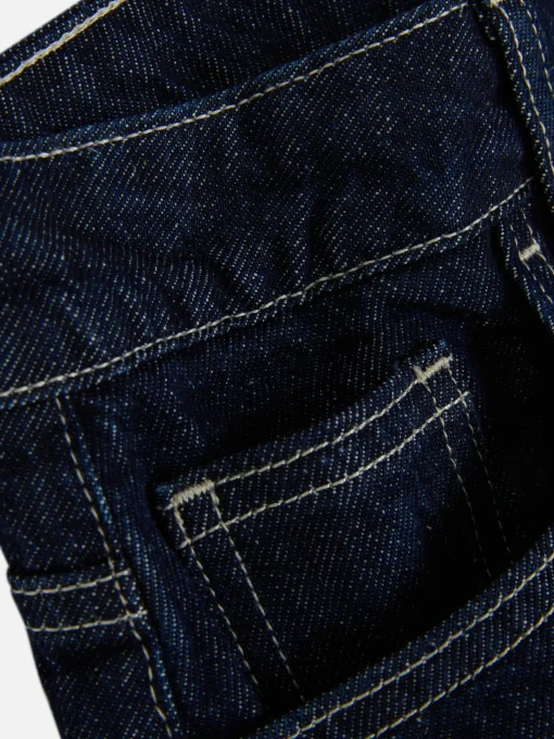 Cuffed Wide Leg Jeans